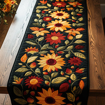 Tovaglietta trapuntata – Girasoli d'Autunno