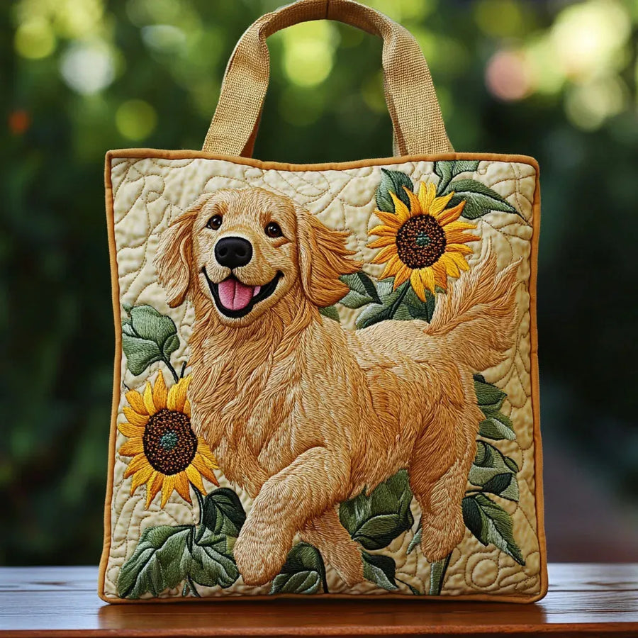 Handgefertigte Tasche - Golden Retriever
