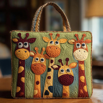Borsa trapuntata - Giraffa