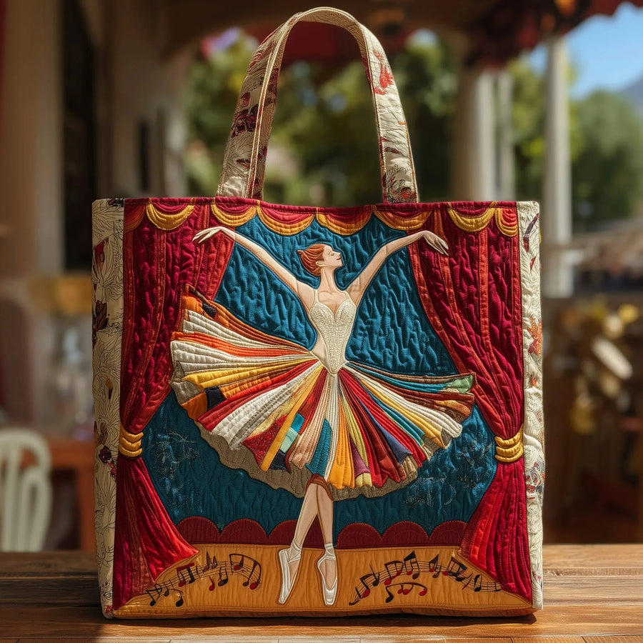 Gesteppte Tasche - Elegante Ballerina