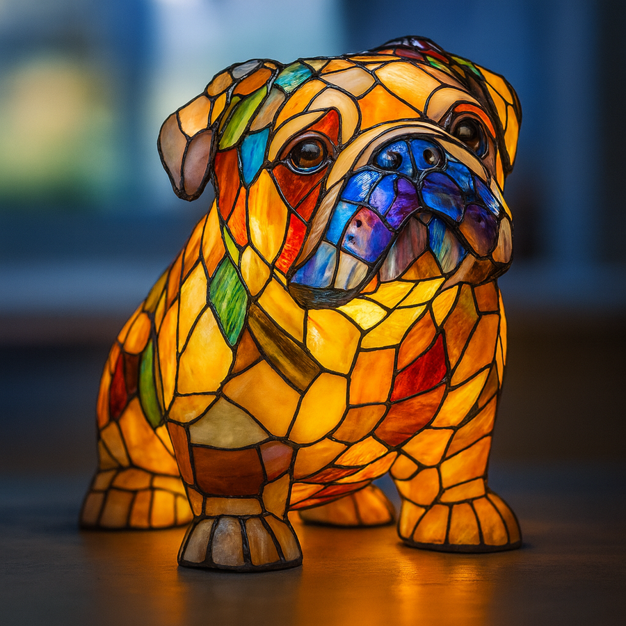 Verzauberte Fuchs-Lampe