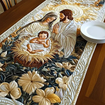 Tovaglietta trapuntata - Divina Natività
